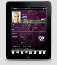 Hair salon management with iPad: If the salon is not running Merlin X2